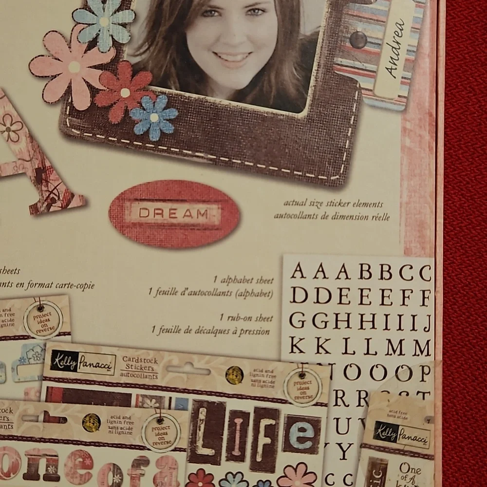 Kelly Panacci Sandylion Scrapbook Kit special person theme NIB Unisex